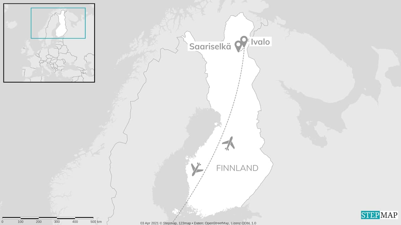 Finnisch Lappland: Auf Polarlicht-Jagd in Saariselkä