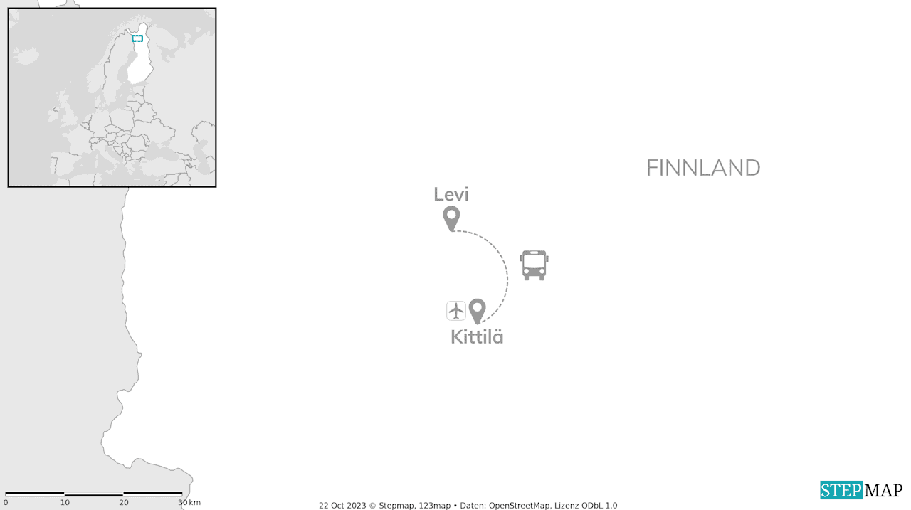 Finnisch Lappland: Polarlichter & Rentiere in Levi