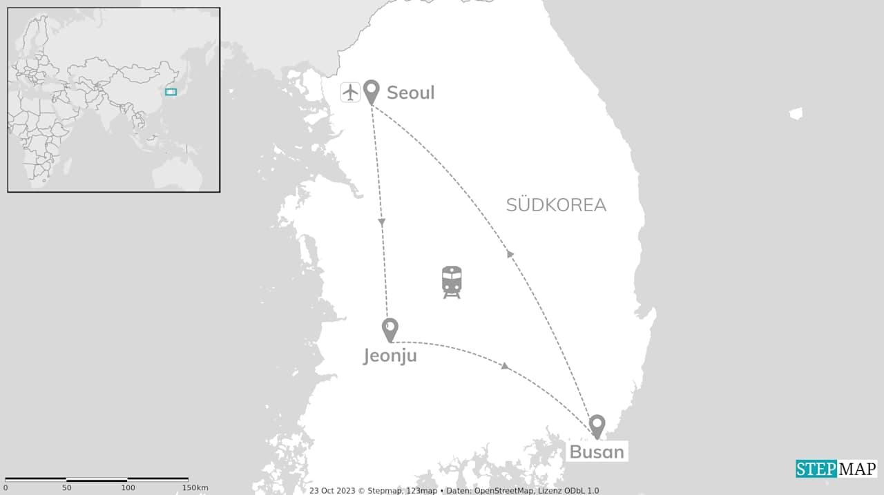 2 for 1 Südkorea: Meet Me in Seoul, Busan & Jeonjus Hanoks