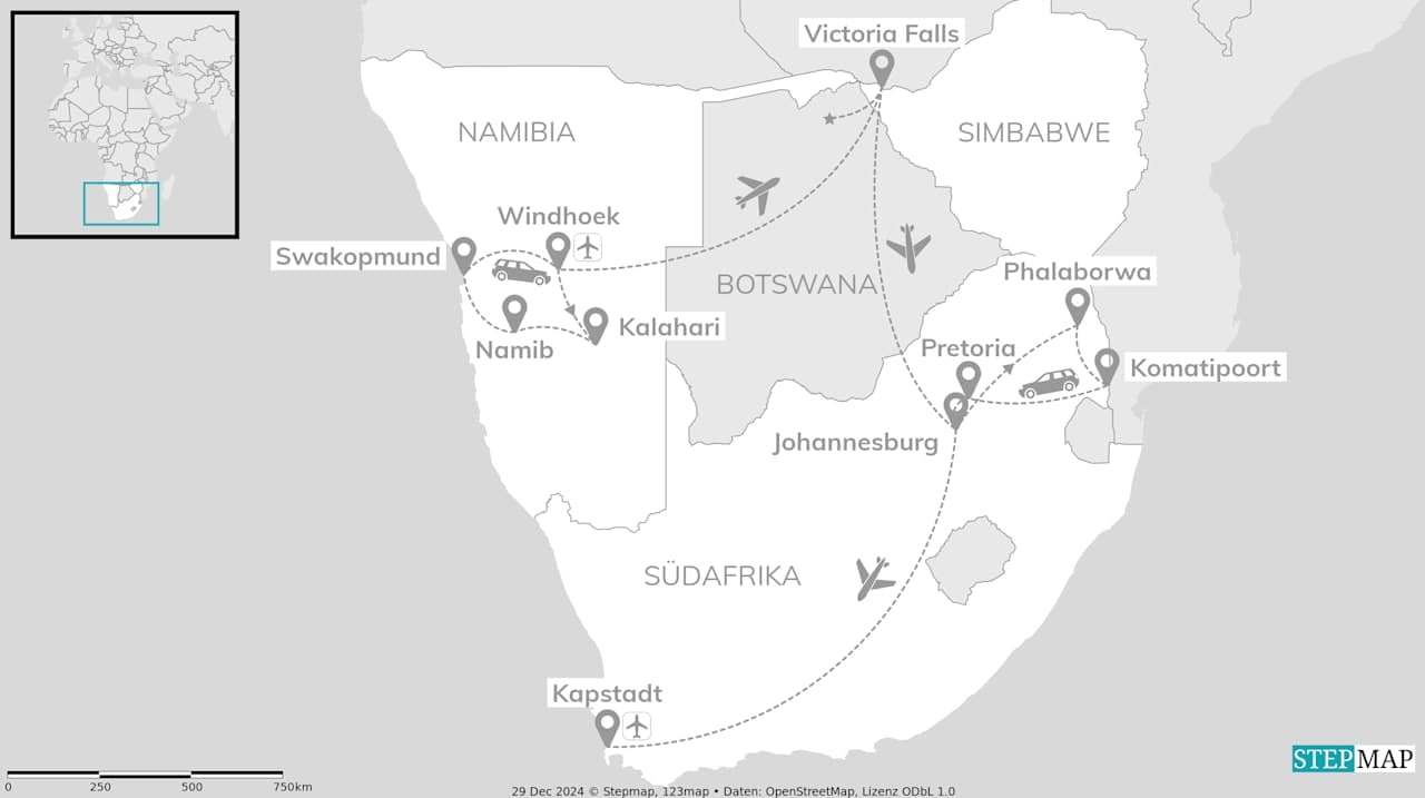 All Around Africa: Desert Dreams & Safari Wonders