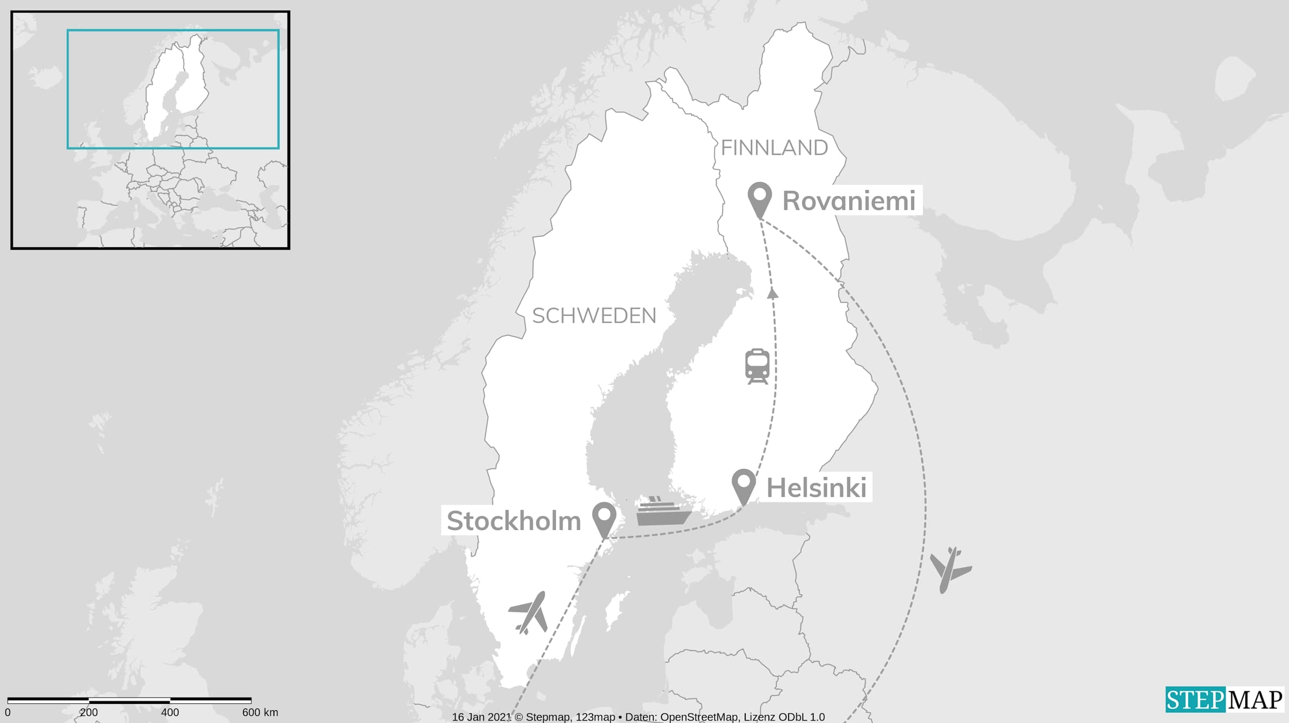 Schweden & Finnland: Zu Lapplands Nordlichtern